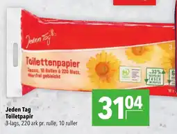 CITTI Markt Jeden Tag Toiletpapir Angebot