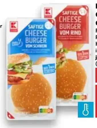 Kaufland K-Classic Cheeseburger Angebot