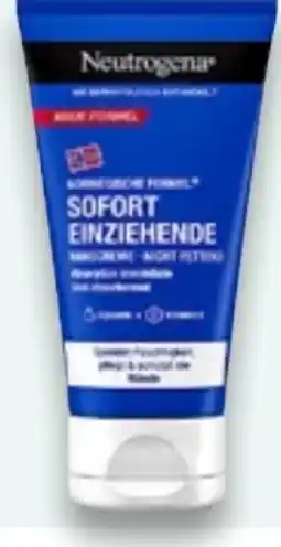 Kaufland Neutrogena Soforteinziehende Handcreme Angebot