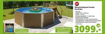 Globus Baumarkt Weka Massivholzpool Aruba Profi-set Angebot