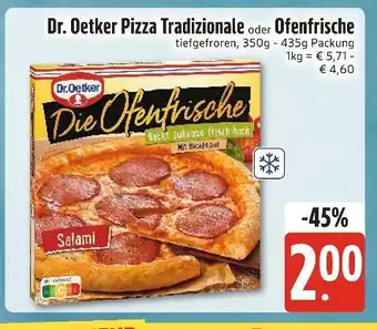 Edeka Xpress Dr. oetker pizza tradizionale oder ofenfrische Angebot