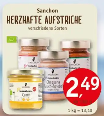 Erdkorn Biomarkt Sanchon herzhafte aufstriche Angebot