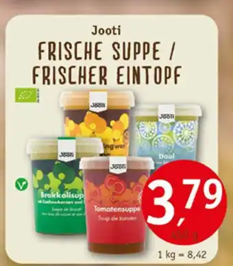 Erdkorn Biomarkt Jooti frische suppe oder frischer eintopf Angebot