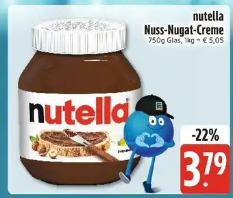 Edeka Xpress Nutella nuss-nugat-creme Angebot