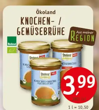 Erdkorn Biomarkt Ökoland knochen- / gemüsebrühe Angebot