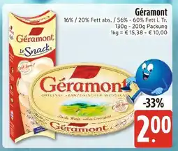 Edeka Xpress Géramont le snack Angebot