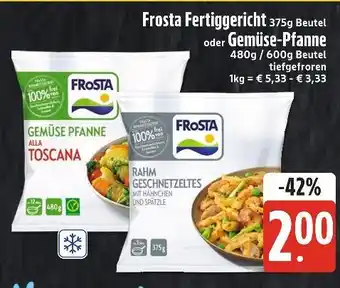 Edeka Xpress Frosta fertiggericht oder gemüse-pfanne Angebot