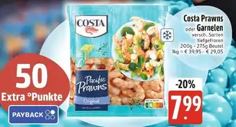 Edeka Xpress Costa costa prawns oder garnelen Angebot