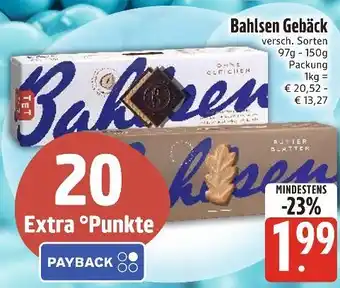 Edeka Xpress Bahlsen gebäck Angebot