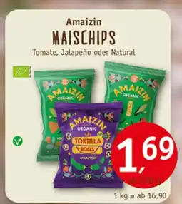 Erdkorn Biomarkt Amaizin maischips Angebot