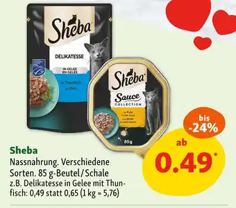 Fressnapf Sheba nassnahrung Angebot