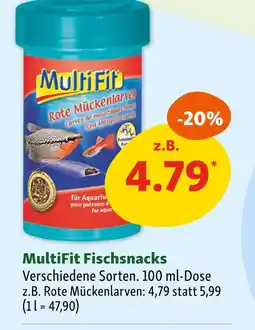 Fressnapf Multifit fischsnacks Angebot