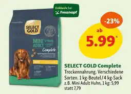 Fressnapf Select gold complete Angebot