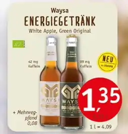 Erdkorn Biomarkt Waysa energiegetränk Angebot