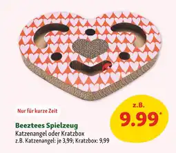 Fressnapf Beeztees spielzeug katzenangel oder kratzbox Angebot