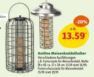 Fressnapf Anione meisenknödelhalter Angebot