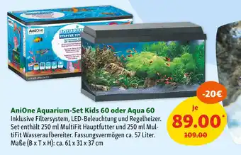 Fressnapf Anione aquarium-set kids 60 oder aqua 60 Angebot