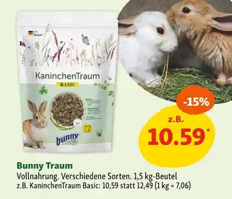 Fressnapf Bunny kaninchentraum basic Angebot