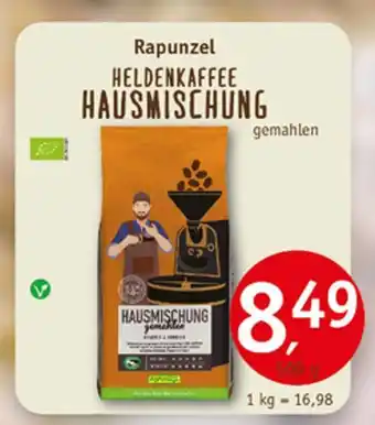 Erdkorn Biomarkt Rapunzel heldenkaffee hausmischung Angebot