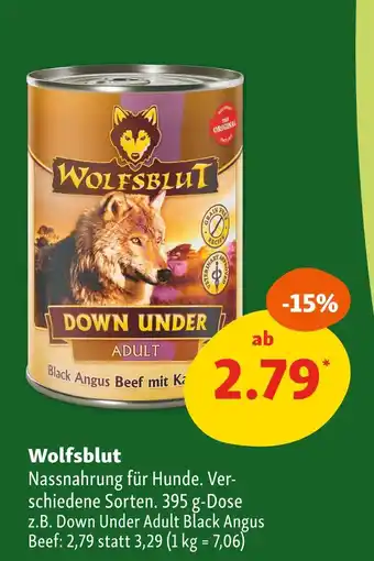 Fressnapf Wolfsblut wolfsblut Angebot