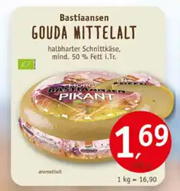 Erdkorn Biomarkt Bastiaansen gouda mittelalt Angebot