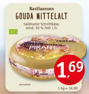 Erdkorn Biomarkt Bastiaansen gouda mittelalt Angebot