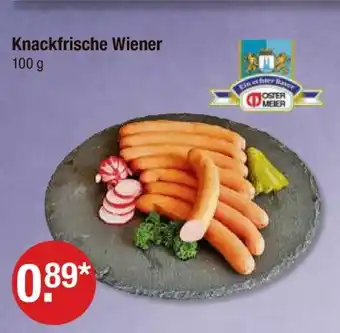 V Markt Ostermeier knackfrische wiener Angebot