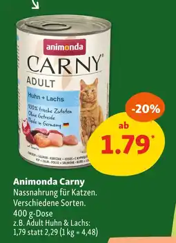 Fressnapf Animonda carny Angebot