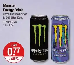 V Markt Monster energy drink Angebot