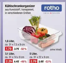 V Markt Rotho kühlschrankorganizer Angebot