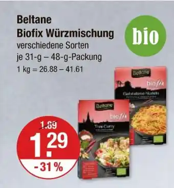 V Markt Beltane biofix würzmischung Angebot