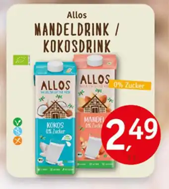 Erdkorn Biomarkt Mandeldrink / kokosdrink Angebot