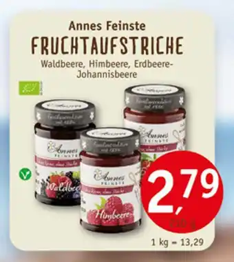 Erdkorn Biomarkt Annes feinste fruchtaufstriche Angebot