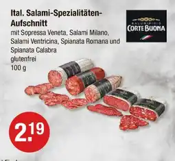 V Markt Corte buona ital. salami-spezialitäten-aufschnitt Angebot