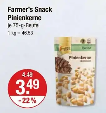 V Markt Farmer’s snack pinienkerne Angebot