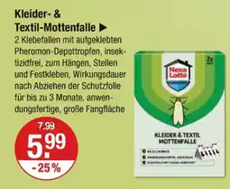 V Markt Nexa lotte kleider- & textil-mottenfalle Angebot