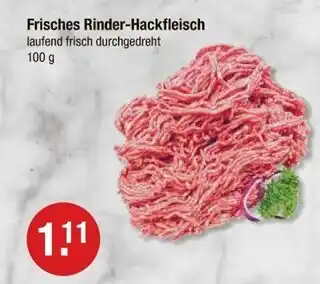 V Markt Frisches rinder-hackfleisch Angebot