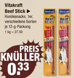 V Markt Vitakraft beef stick Angebot