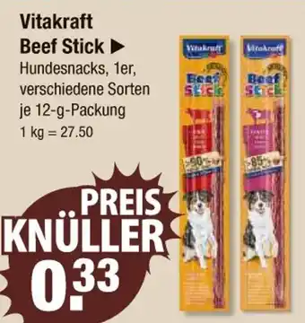 V Markt Vitakraft beef stick Angebot