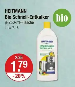 V Markt Heitmann bio bio schnell-entkalker Angebot