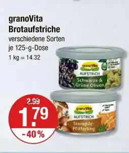 V Markt Granovita brotaufstriche Angebot