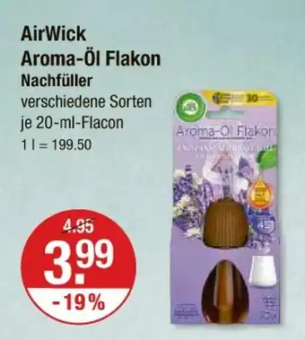 V Markt Airwick aroma-öl flakon nachfüller Angebot