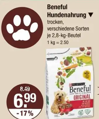 V Markt Beneful hundenahrung Angebot