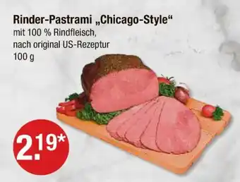 V Markt Rinder-pastrami chicago-style Angebot