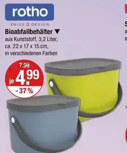 V Markt Rotho bioabfallbehälter Angebot