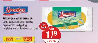 V Markt Spontex allzweckschwamm Angebot