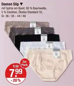 V Markt Damen slip Angebot