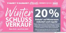 V Markt 20 % rabatt Angebot