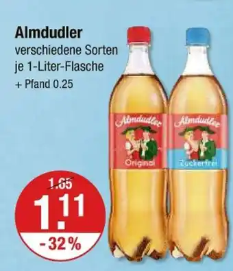 V Markt Almdudler Angebot