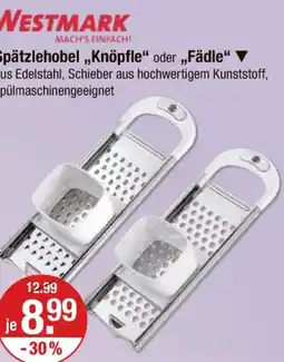 V Markt Westmark spätzlehobel knöpfle oder fädle Angebot